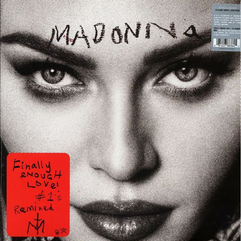 Madonna - Finally Enough Love (ltd. ed.) (2xLP) (clear vinyl) (remastered) - Vin